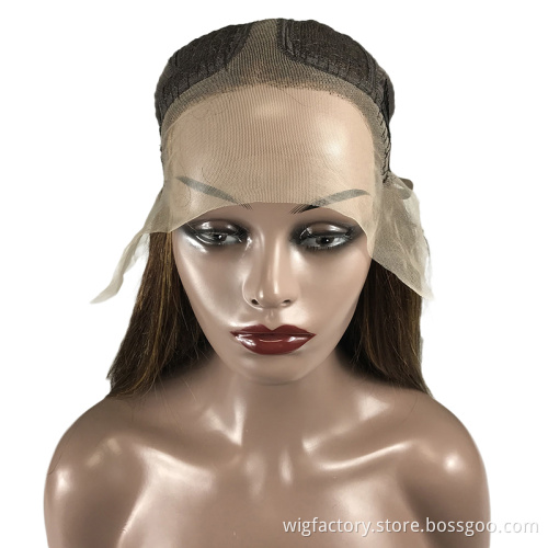 wholesale remy human hair wigs highlight T part ,mink human hair lace front wigs brazilian piano color hair wigs